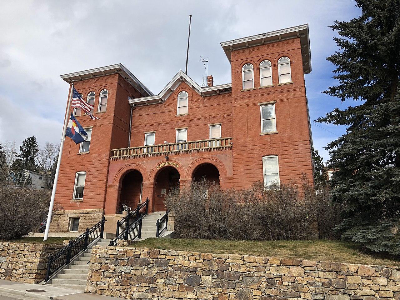 Old Gilpin County Courthouse - Commissioners meeting location