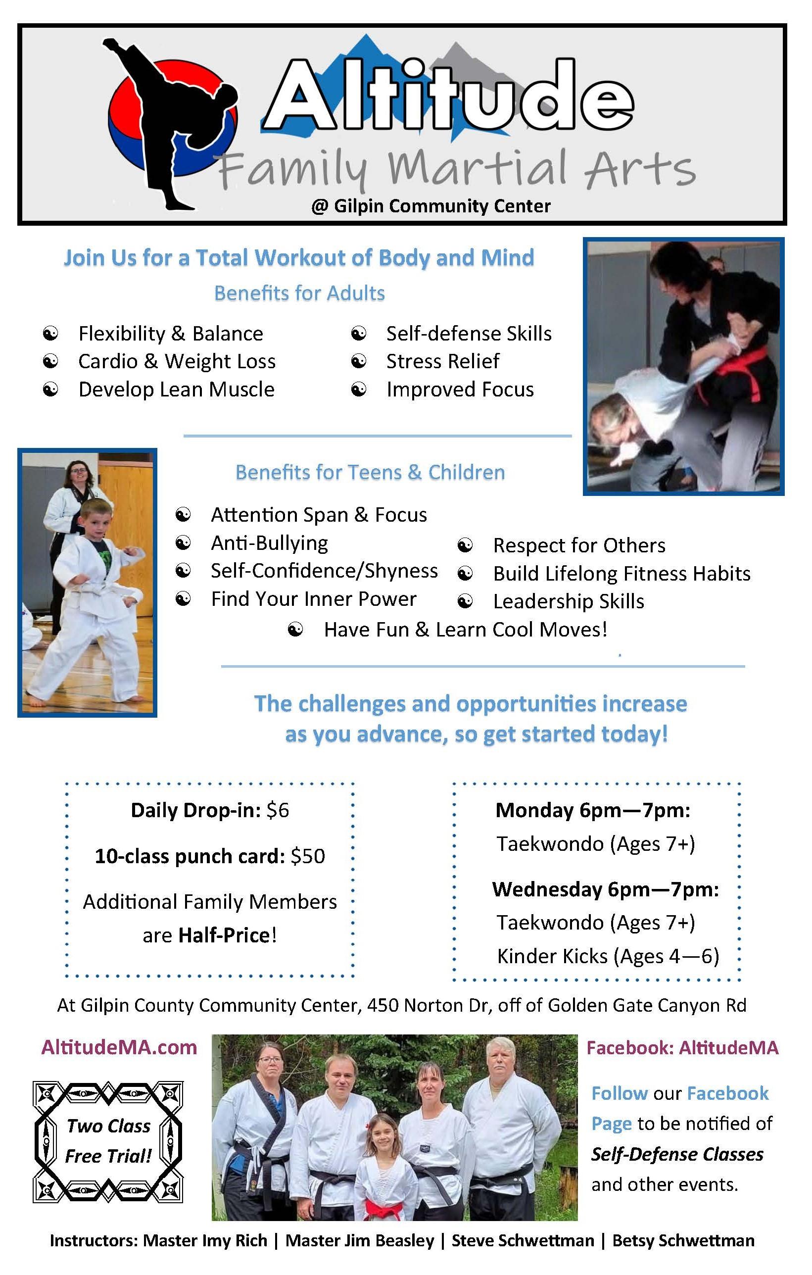 Picture of Flyer for TKD Kinder Kicks Class