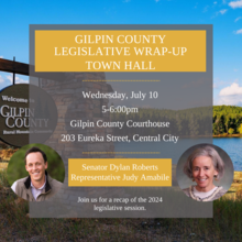 Gilpin County Legislative Wrap-Up Town Hall
